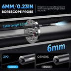 T Takmly Articulating Borescope, 1080P HD Endoscope for Inspection