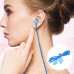 20 Pairs Silicone Earplugs Noise Cancelling, Blue