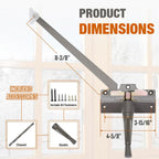 Touri Straight Arm Operator for Anderson Right Window Crank Replacement