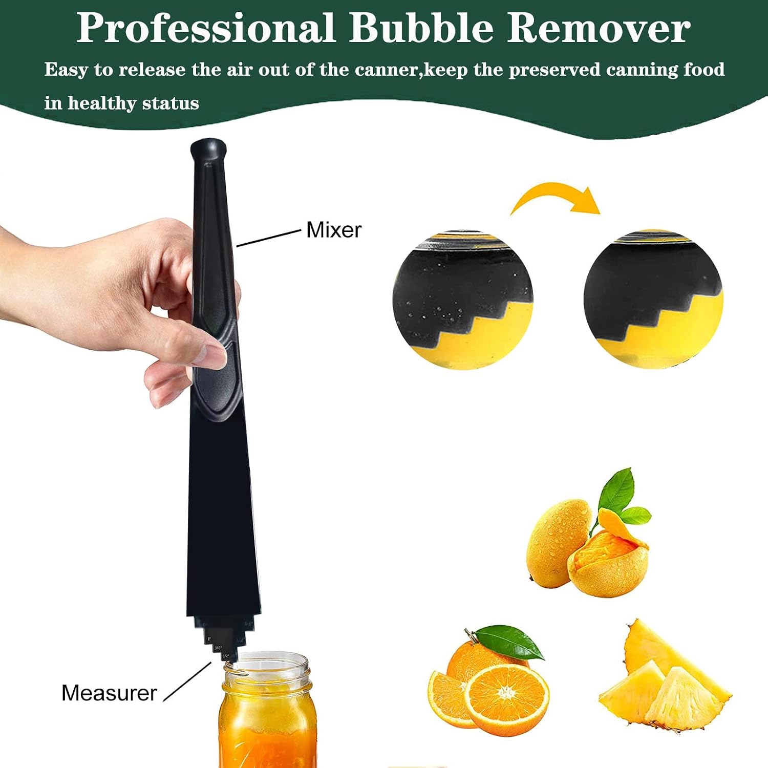 Canning Supplies Starter Kit For Mason Jars - Pot, Funnel, Lifter, Wrench, Tongs, Lid Lifter & Bubble Remover