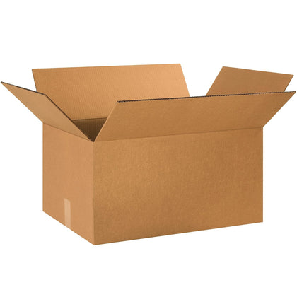 BHD241612DW Double Wall Boxes, 24"L x 16"W x 12"H, Kraft (Pack of 10)