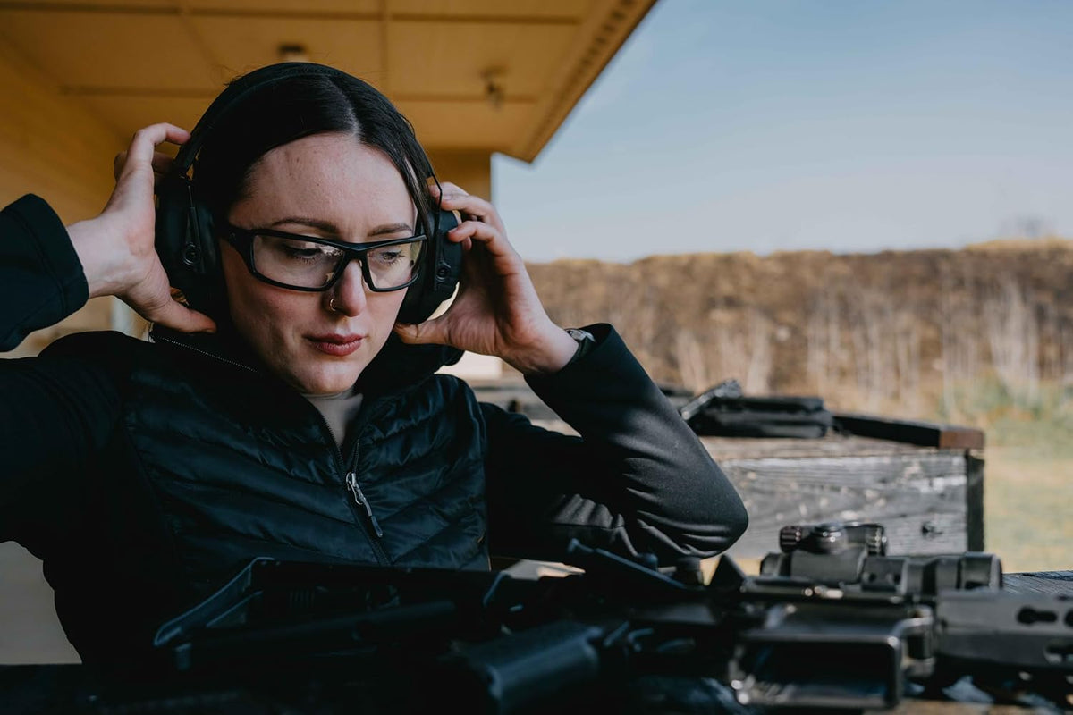 Walker's IKON Vector Full Frame Shooting Glasses Impact-Resistant Non-Slip Frame Hunting Shooting Eyesight Protection