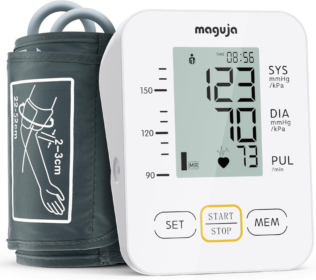 Blood Pressure Monitors with Large Blood Pressure Cuff for Home Use