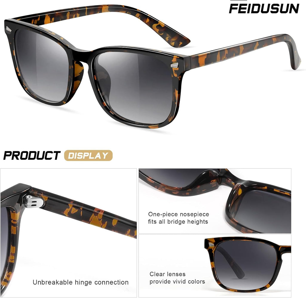 Polarized Sunglasses for Women and Men Classic Trendy Sun Glasses with UV Protection