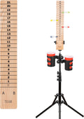 New Valley Walber Score Keeper Set for Cornhole Game - Scoreboard & Drinkholders for Cornhole, Easy to Assemble, Keep