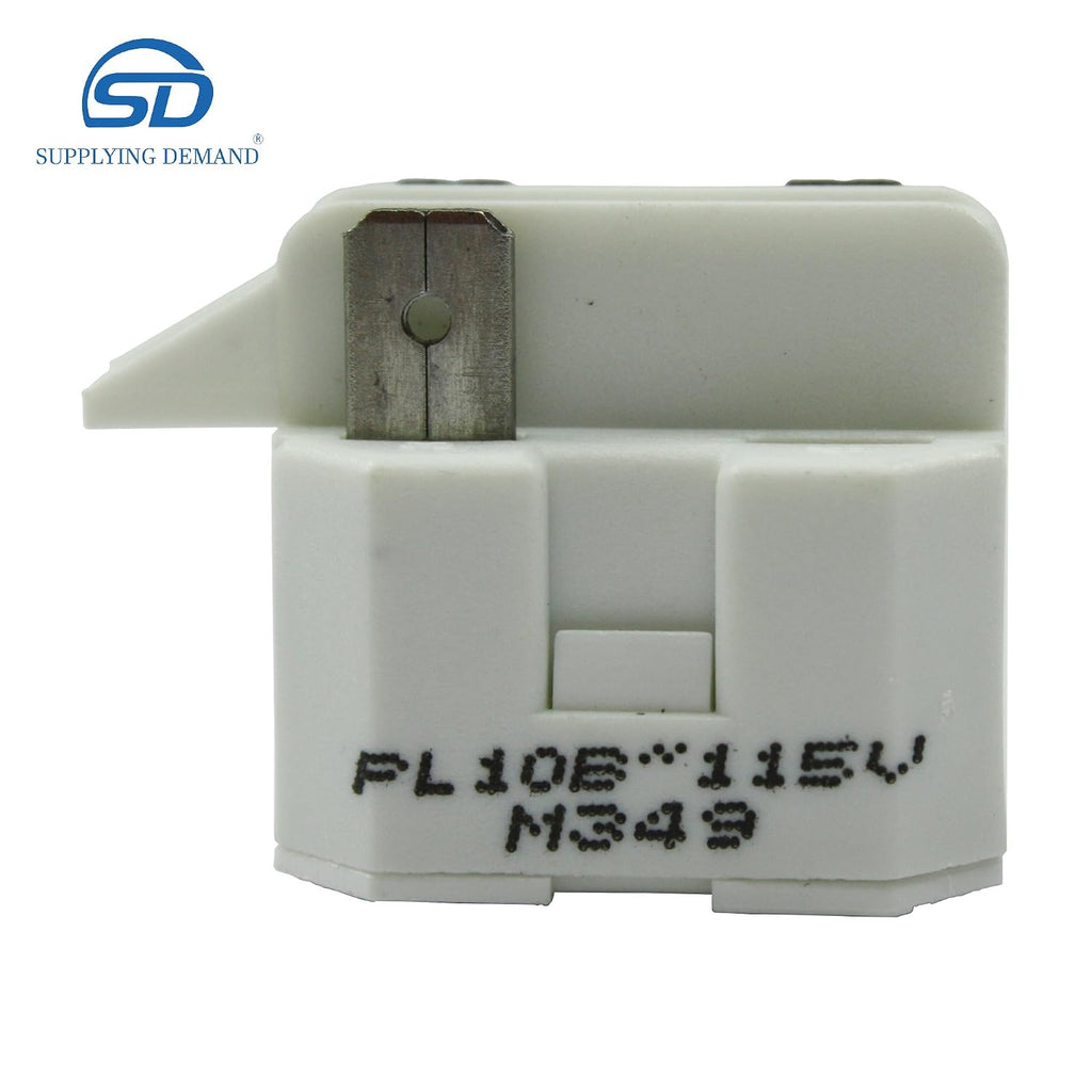 Supplying Demand IC102 2020908 Refrigerator Compressor PTC Start Relay 3 Terminal Replacement