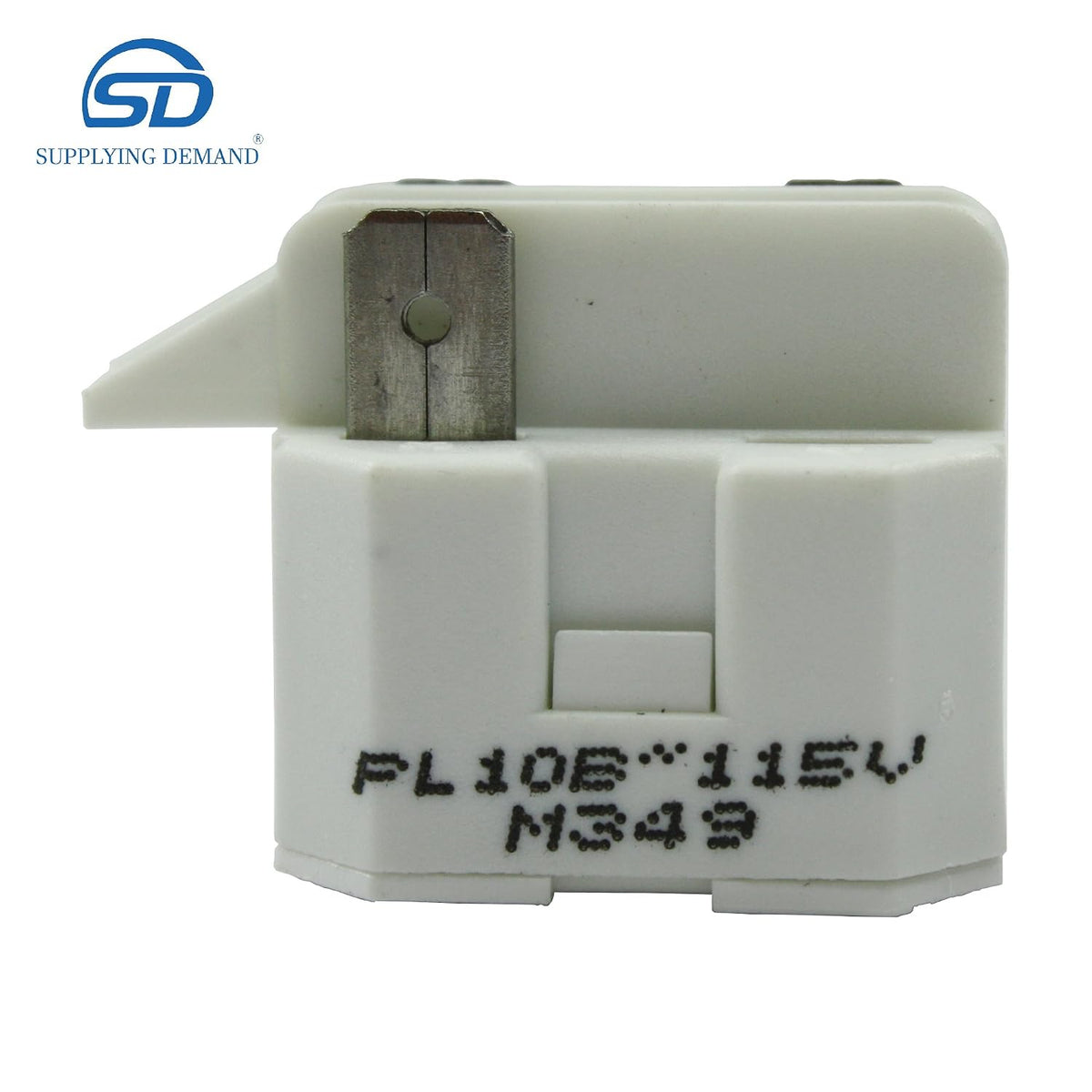 Supplying Demand IC102 2020908 Refrigerator Compressor PTC Start Relay 3 Terminal Replacement