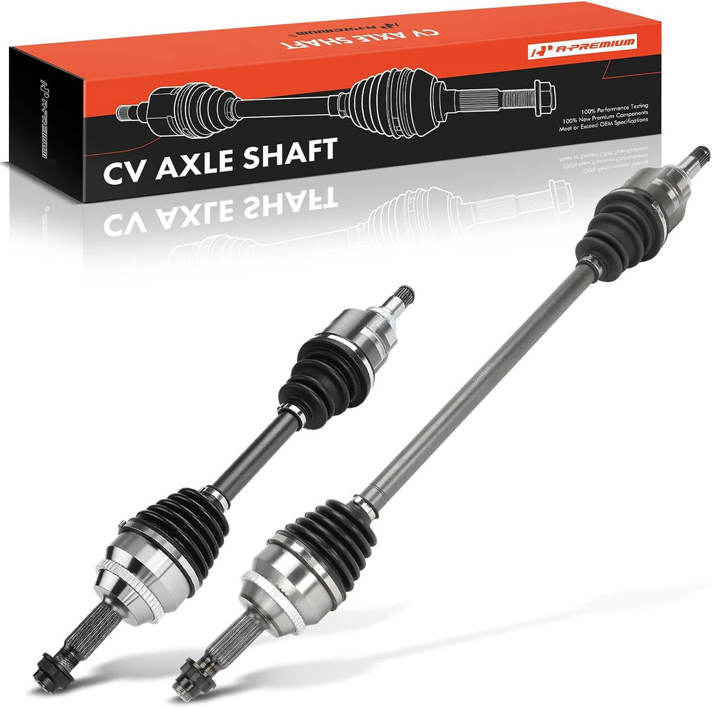 A-Premium Set of 2 Front CV Axle Shaft Assembly