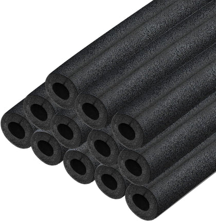 Foam Pipe Insulation Covers, 3/4" Water Pipe Freeze Protection | 12PCS Foam Tube Wraps for Indoor and Outdoor Water