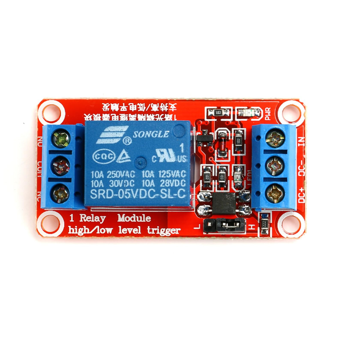 JESSINIE 3 Pack Relay 2 Channel Module DC12V with Isolated Optocoupler Support High and Low Level Trigger
