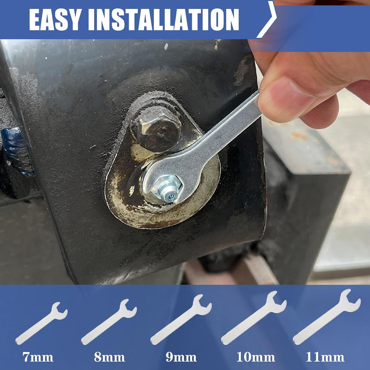 800PCS Grease Fittings Kit, SAE & Metric with Caps and Wrench Kit