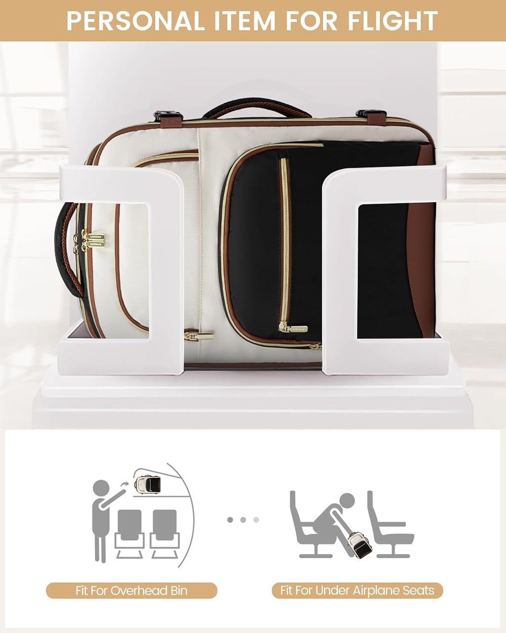 Travel Backpack for Women, 40L Airline Approved Carry On Backpack Luggage with 3 Packing Cubes, TSA Personal Item