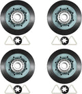 4 Pack W10314173 WPW10314173 Dryer Drum Support Roller Kit