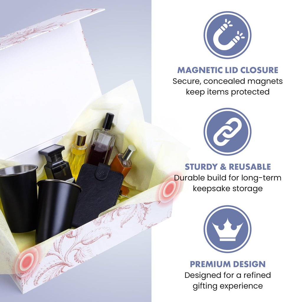 Luxury Keepsake Gift Box 3-Pack 13.5" x 9" x 4.3"