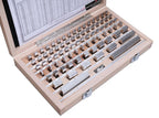 Accusize Industrial Tools Precision 81-Piece Steel Gauge Block Set, Grade B Accuracy, Corrosion-Resistant, P900-S581