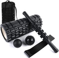 6 in1 Foam Roller Set, Trigger Point Foam Roller, Yoga Stick, Massage Ball, Fixation Ball, Fitness Stretching Strap