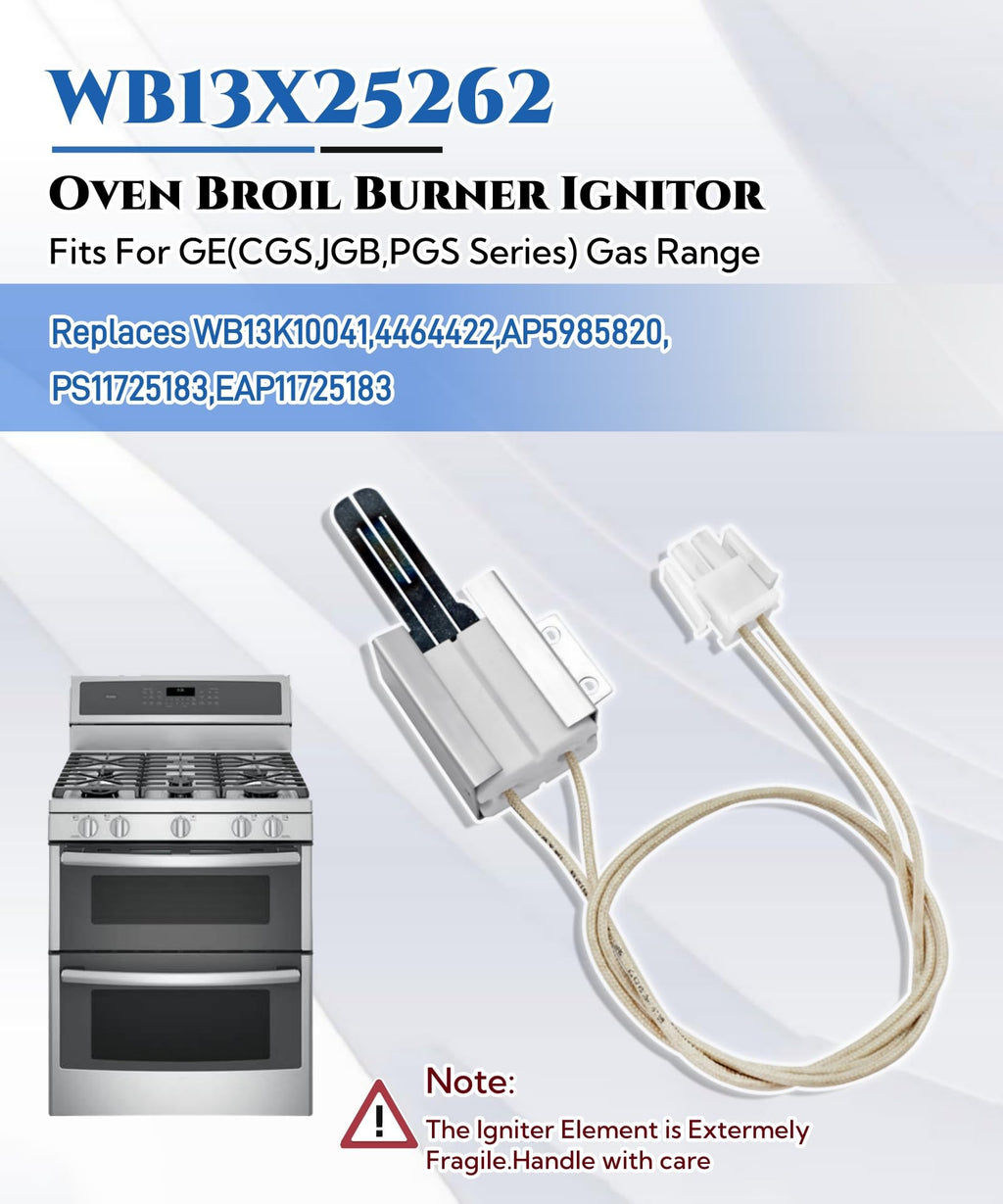 WB13X25262 Gas Oven Igniter Fits for GE (CGS,JGB,PGS Series) Range