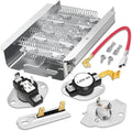 Dryer Heating Element Kit Replacement for Whirlpool WED5300SQ0 WED4850XQ2 LET7646EZ2