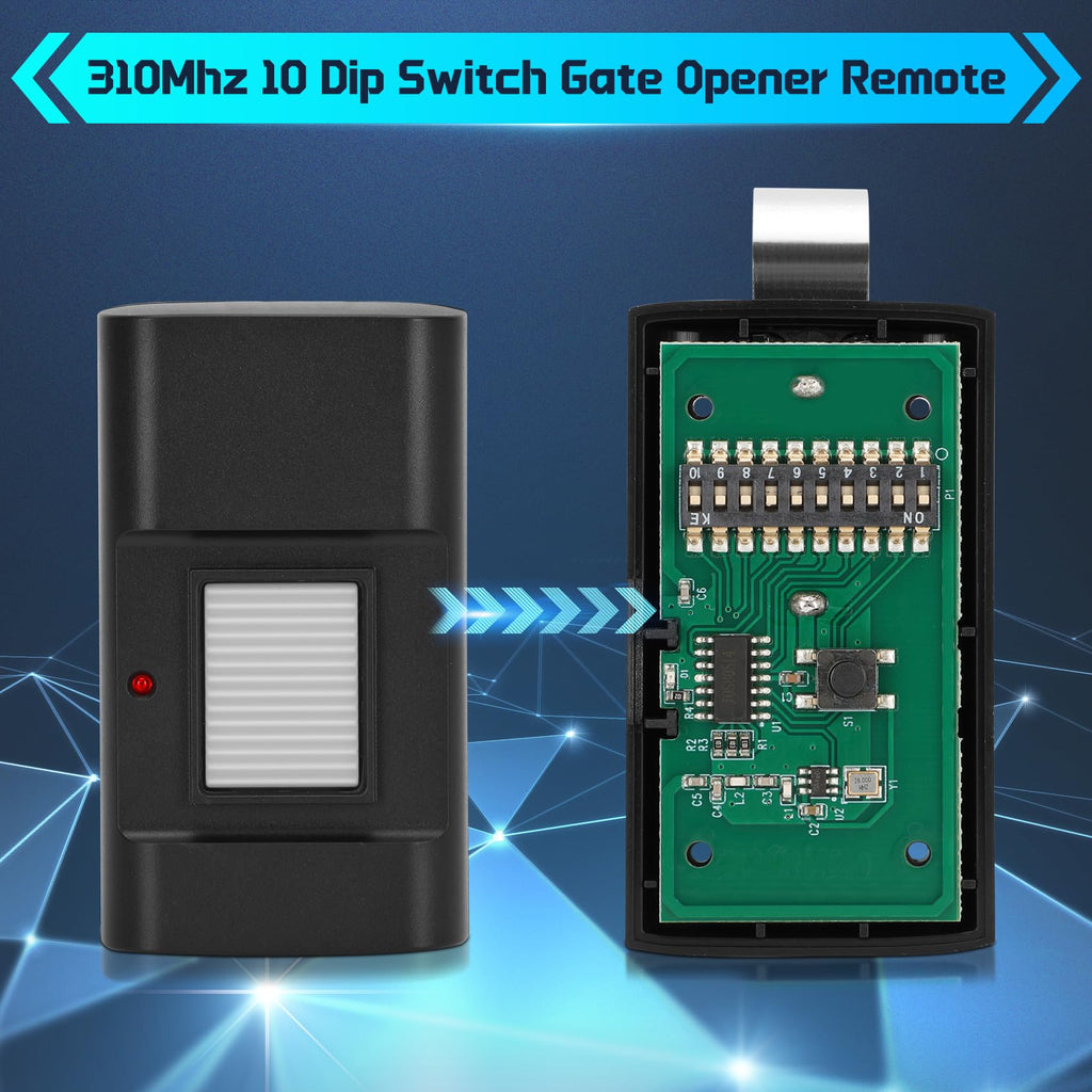2 for 1050 Linear Stanley Multicode Garage Door Remote，Replace MCS105015