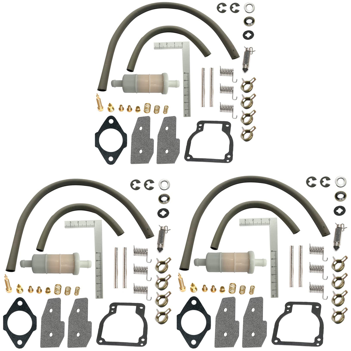 Trucktok 18-7750-1 Carburetor Rebuild Kit Gasket Replacement for Mercury