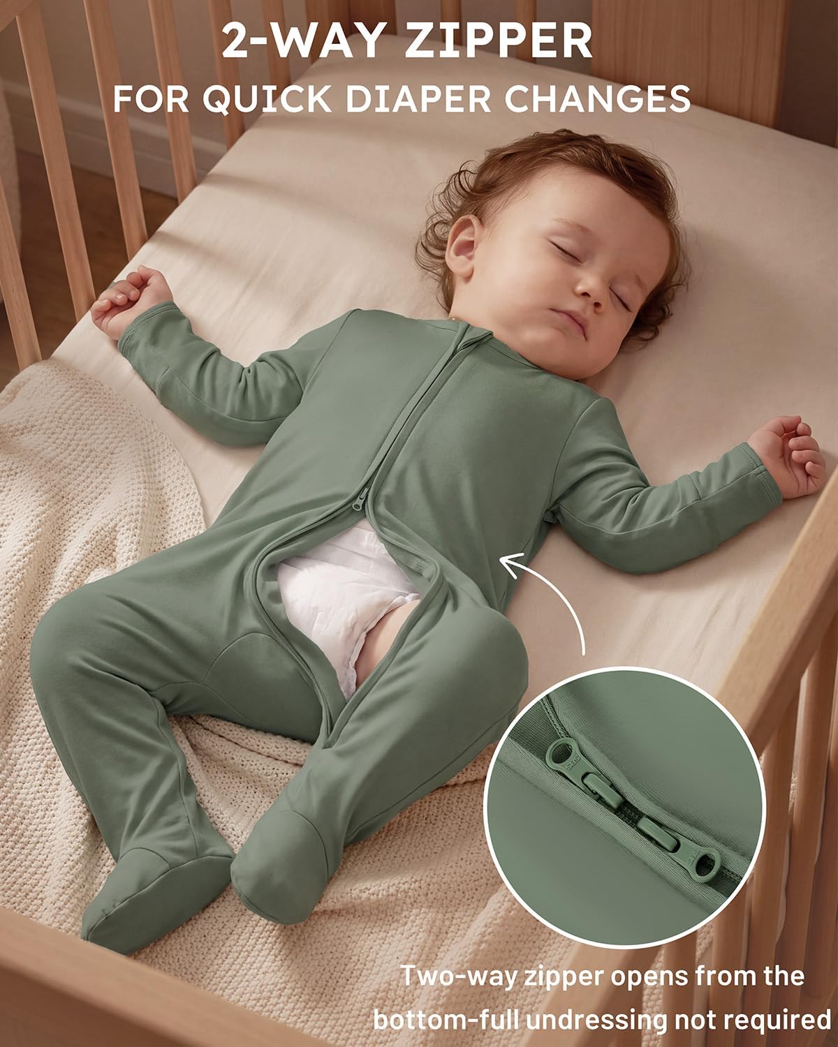 Viscose Bamboo Baby Pajamas Newborn Sleepers For Boy Girl Clothes