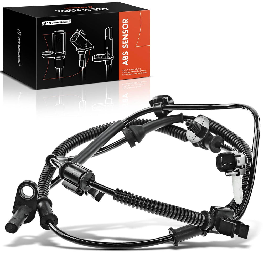 A-Premium Rear Left ABS Wheel Speed Sensor Compatible with Ford