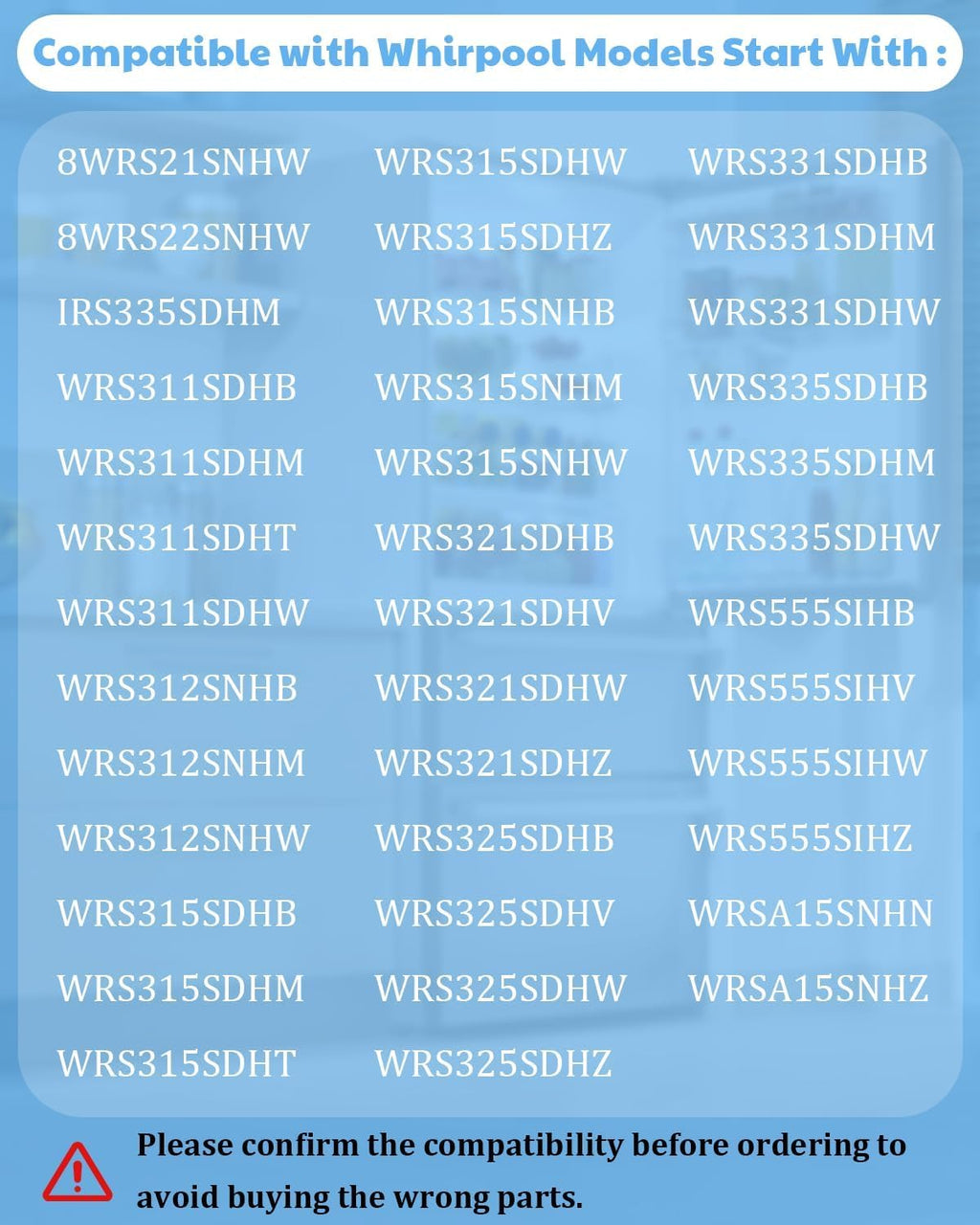 WRS321SDHZ05 WRS325SDHZ08 Right Door Shelf Bin for Whirl-pool Refrigerator