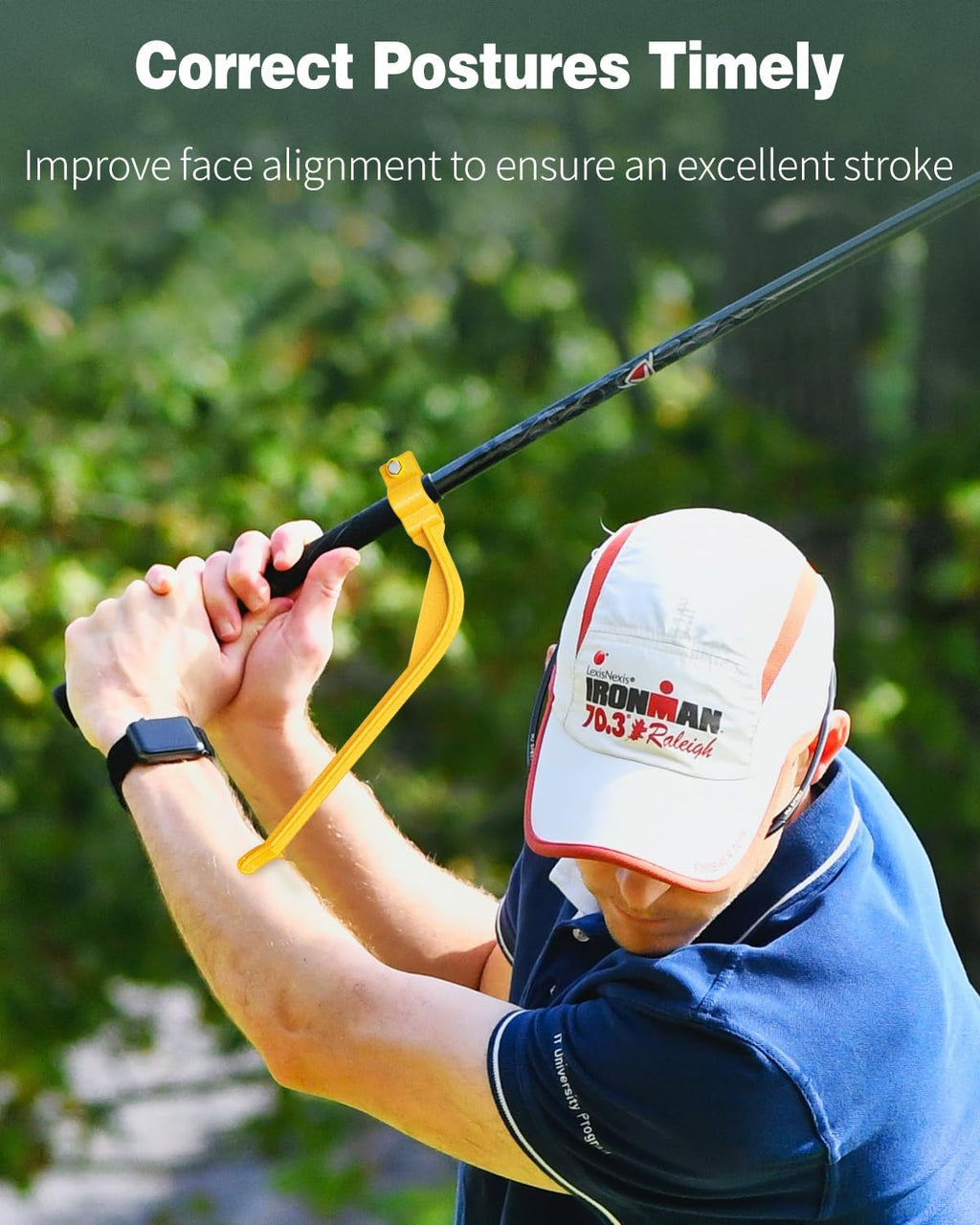 Golf Wrist Hinge Training Aid Swing Correcting Trainer Tool | Yellow Black Red, Arm Elbow Posture Trainer