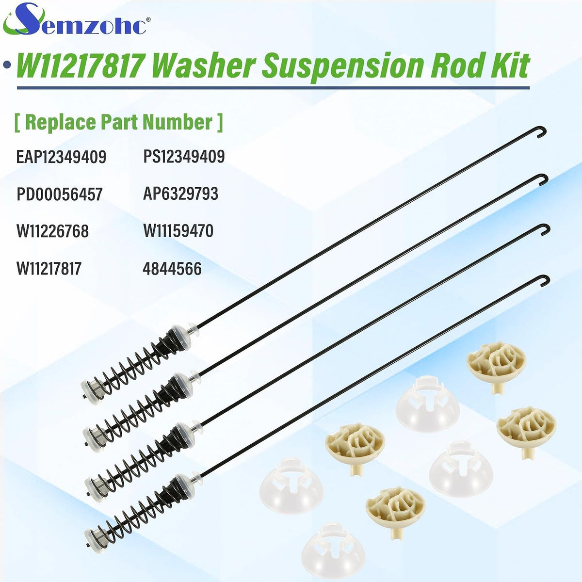 WTW4855HW1 WTW4955HW1 WTW4855HW2 Suspension Rods Fit for Whirl-pool Washer