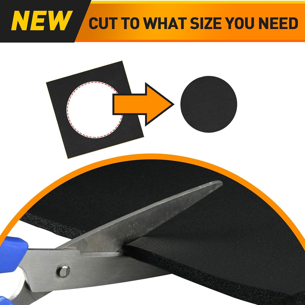 12"×12"×3/4" Thick Self Adhesive Foam Padding Sheet (4PCS)