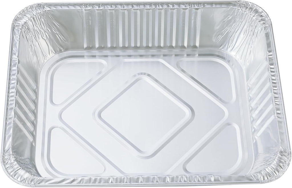 20pack Aluminum Pans,9x13 Disposable Half Size Foil Pans
