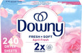 Fabric Softener Dryer Sheets, April Fresh, 240 Count