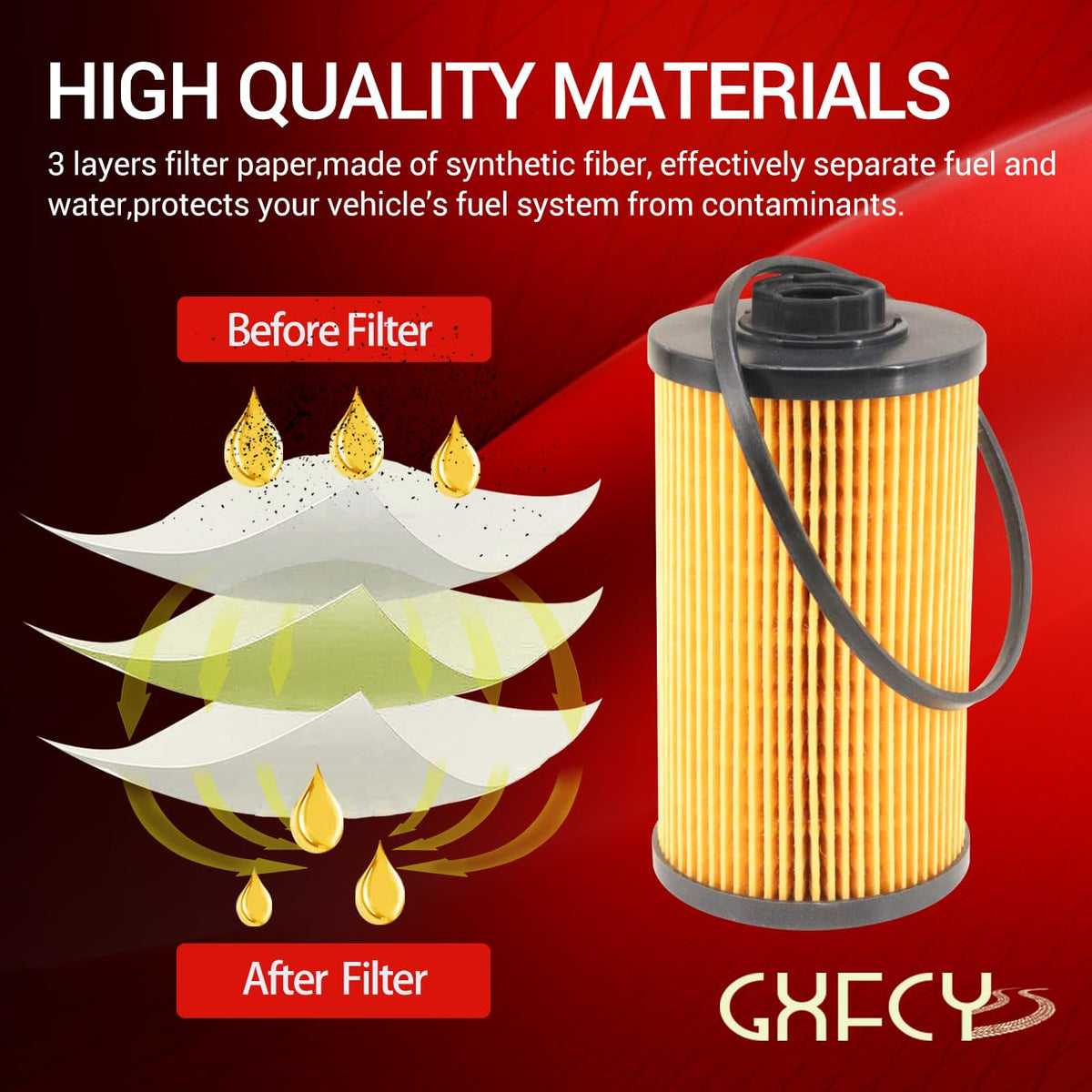 8982402790 Fuel Filter Replace WF10109 PF46056 5200017728