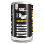 Tear Away Microfiber Towel Roll - Cleaning Cloth (12"x12", 50 Sheets)
