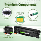 83X Black Toner Cartridge Compatible Replacement for HP CF283X