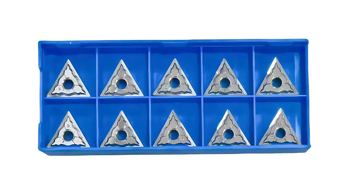 Carbide Inserts for Aluminum TNMG331 / TNMG160404 for Turning Cutting Tools 10 PCS