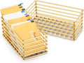 2 Pcs Sugar Packet Holders for Coffee Bar, Gold