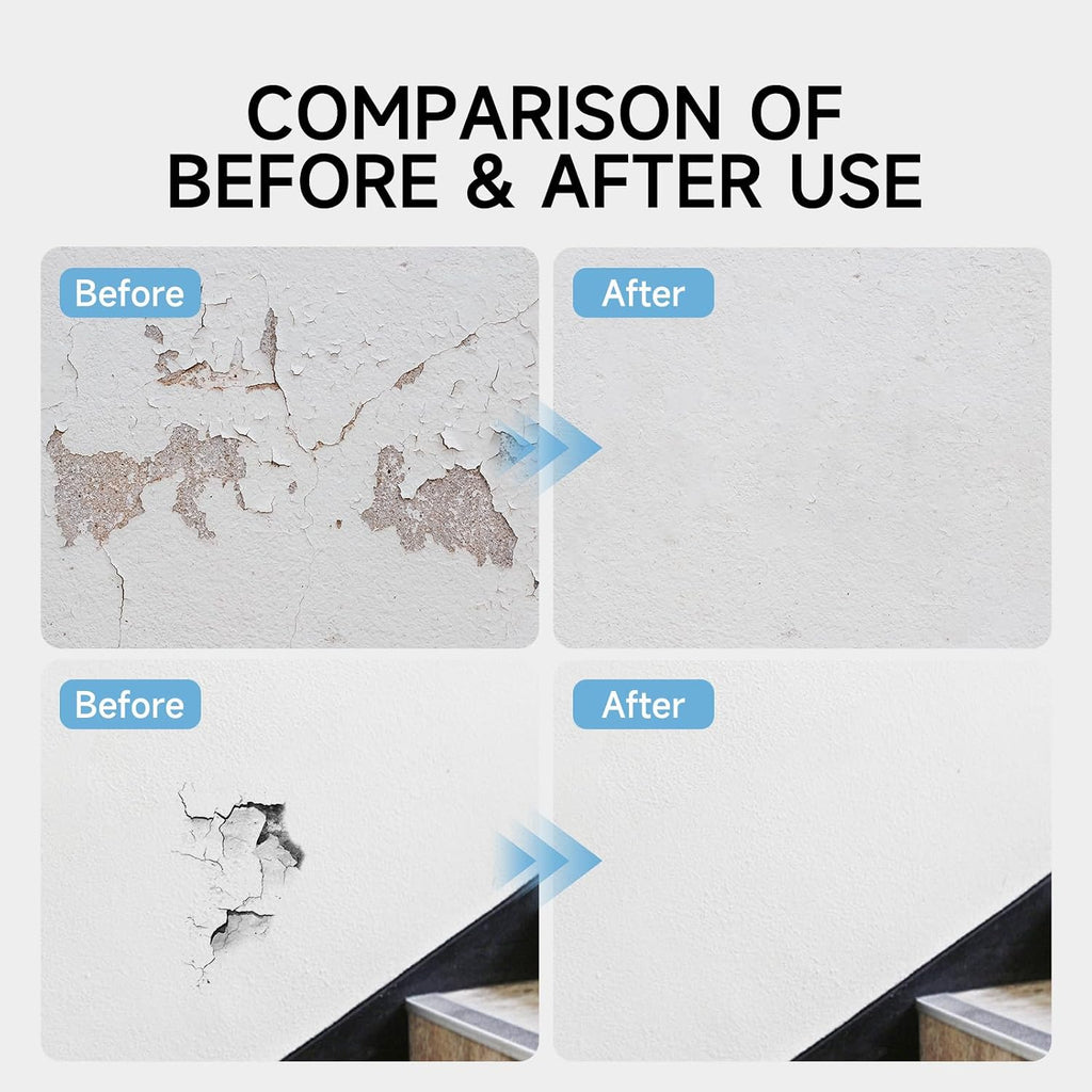 Drywall Repair Kit Wall Patch, 150g Spackle Wall Repair Paste with Scraper, Wall Mending Agent Quick and Easy