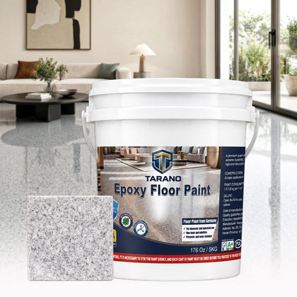 Epoxy Colored Sand Floor Paint for Concrete, Self-Leveling Coating