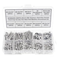 #6-32 UNC 304 SS Knurled Socket Head Cap Screws Nuts & Washers Kit