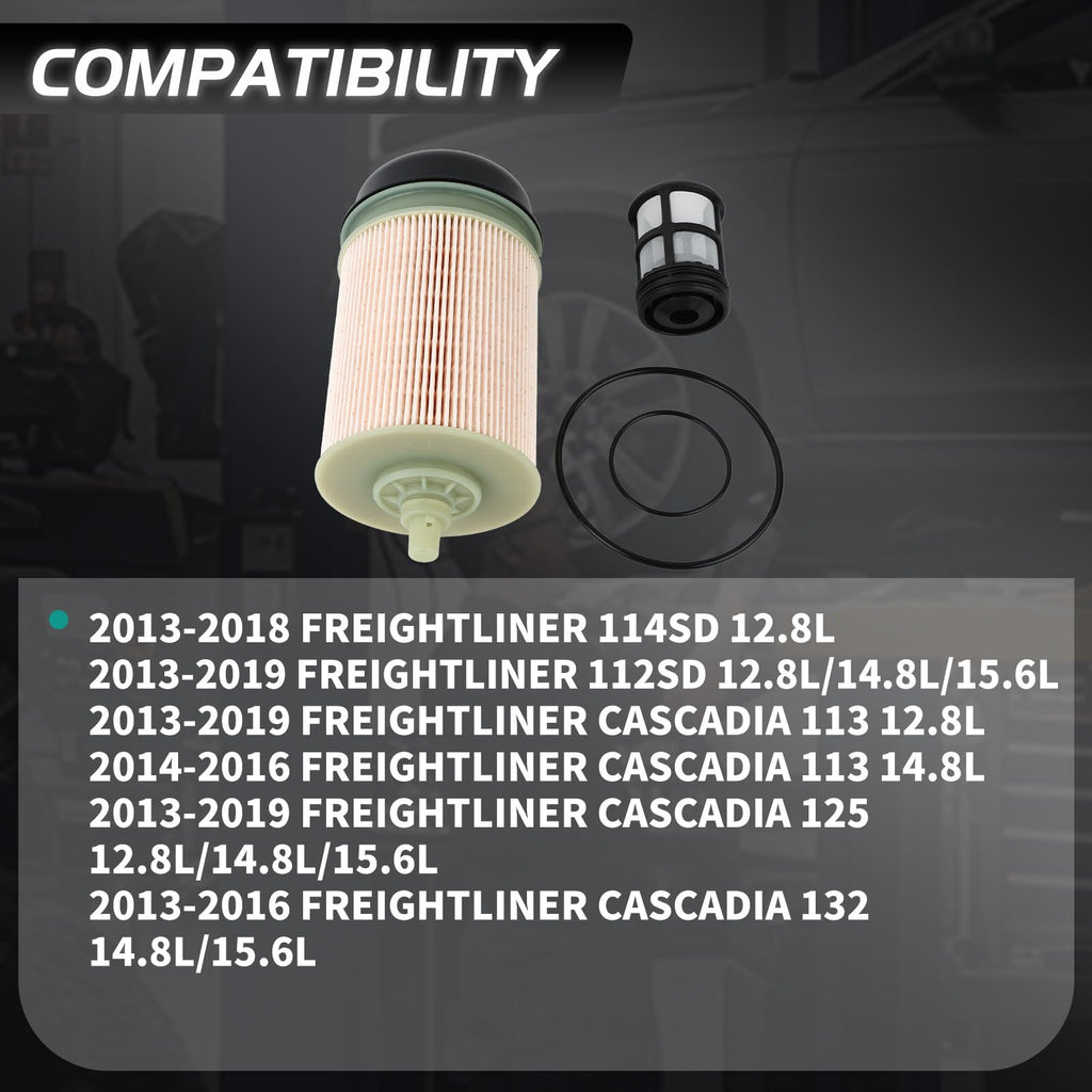 A4720900451 Fuel Filter Set 6PCS for Freightliner DD13 DD15