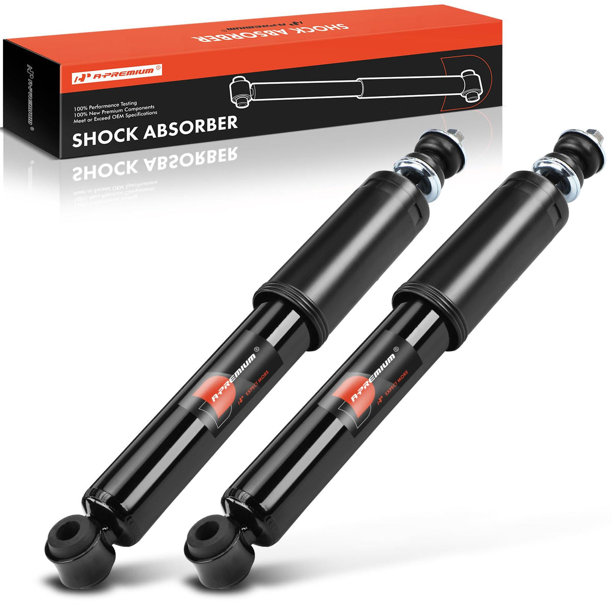 A-Premium Front Shock Absorber Compatible with Ford