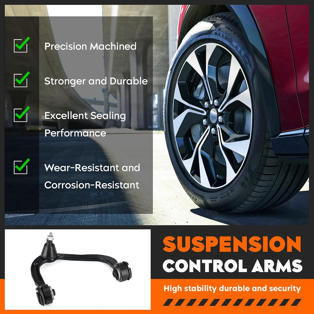 Front Suspension Upper Left Driver Side Control Arms Fit for Ford Expedition 2007-2017,2022, F150 2004-2014(No Raptor; 2004: New Body Style), for Lincoln Mark LT 2006-2008, Navigator 2007-2017