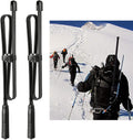 Foldable CS Tactical SMA Female Ham Radio Antenna 2-Pack Dual Band | VHF UHF 136-520MHz 31 inch Antenna for Baofeng