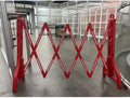 Expandable Mobile Barricade, Folding Traffic Fence with Reflectors Flexible Crowd Control Barriers Guard Easily