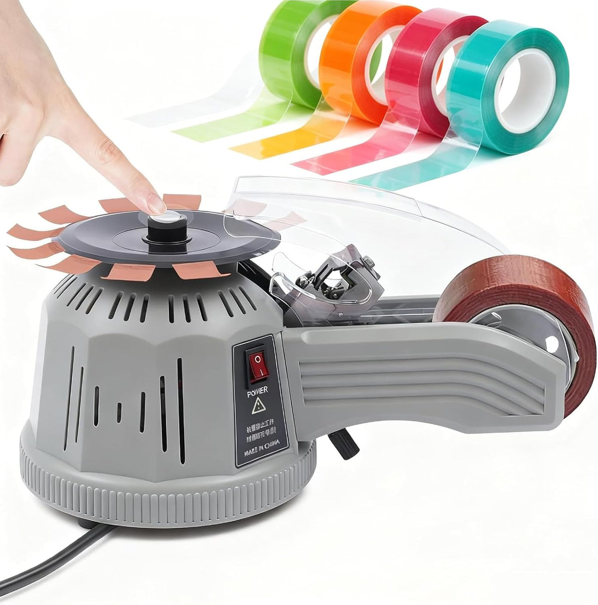 Electric Automatic Rotary Tape Dispenser Tape Rotary Disc Cutting Machine