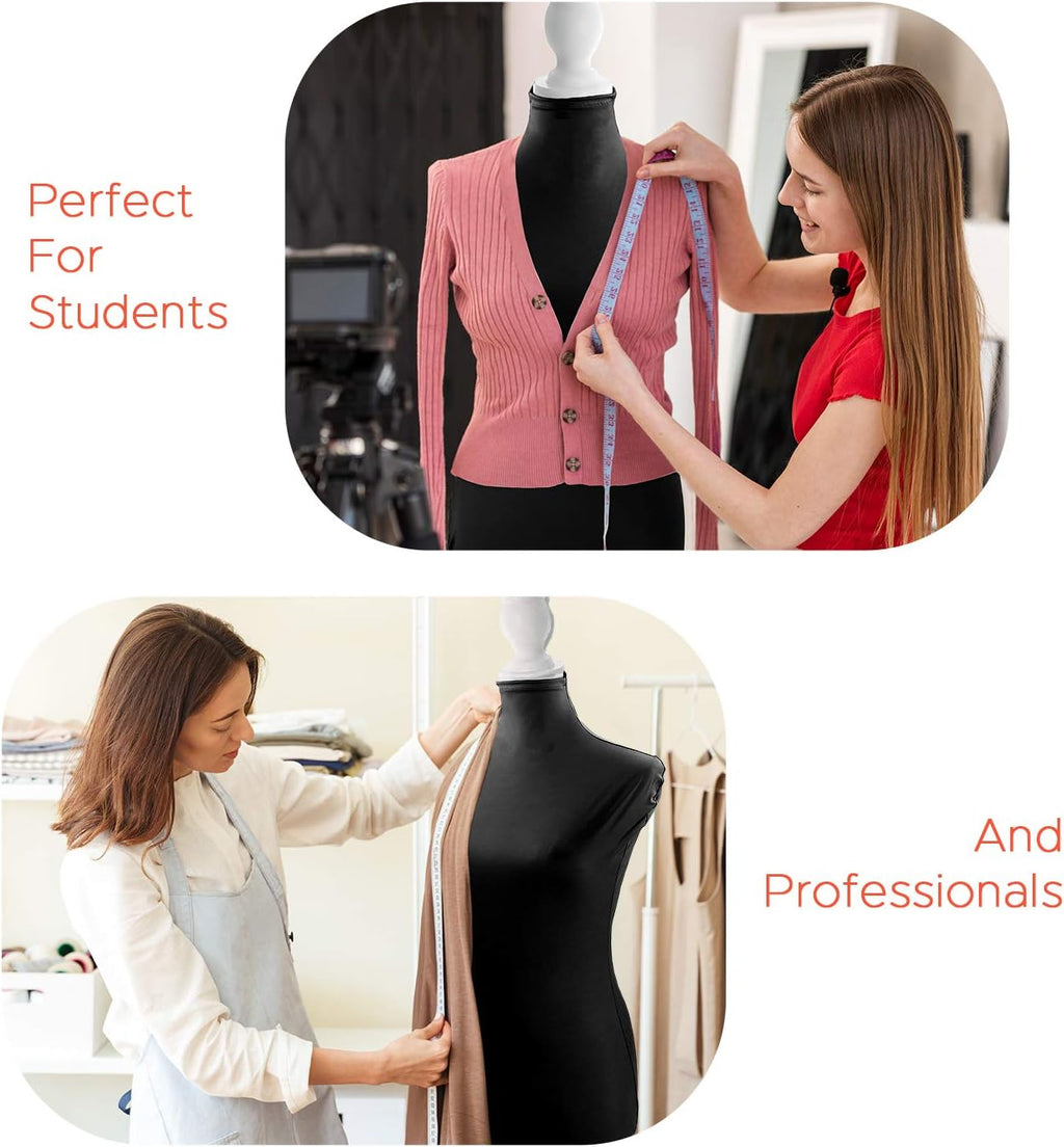 Black Superb Mannequin Fabric Cover, Soft Stretchy