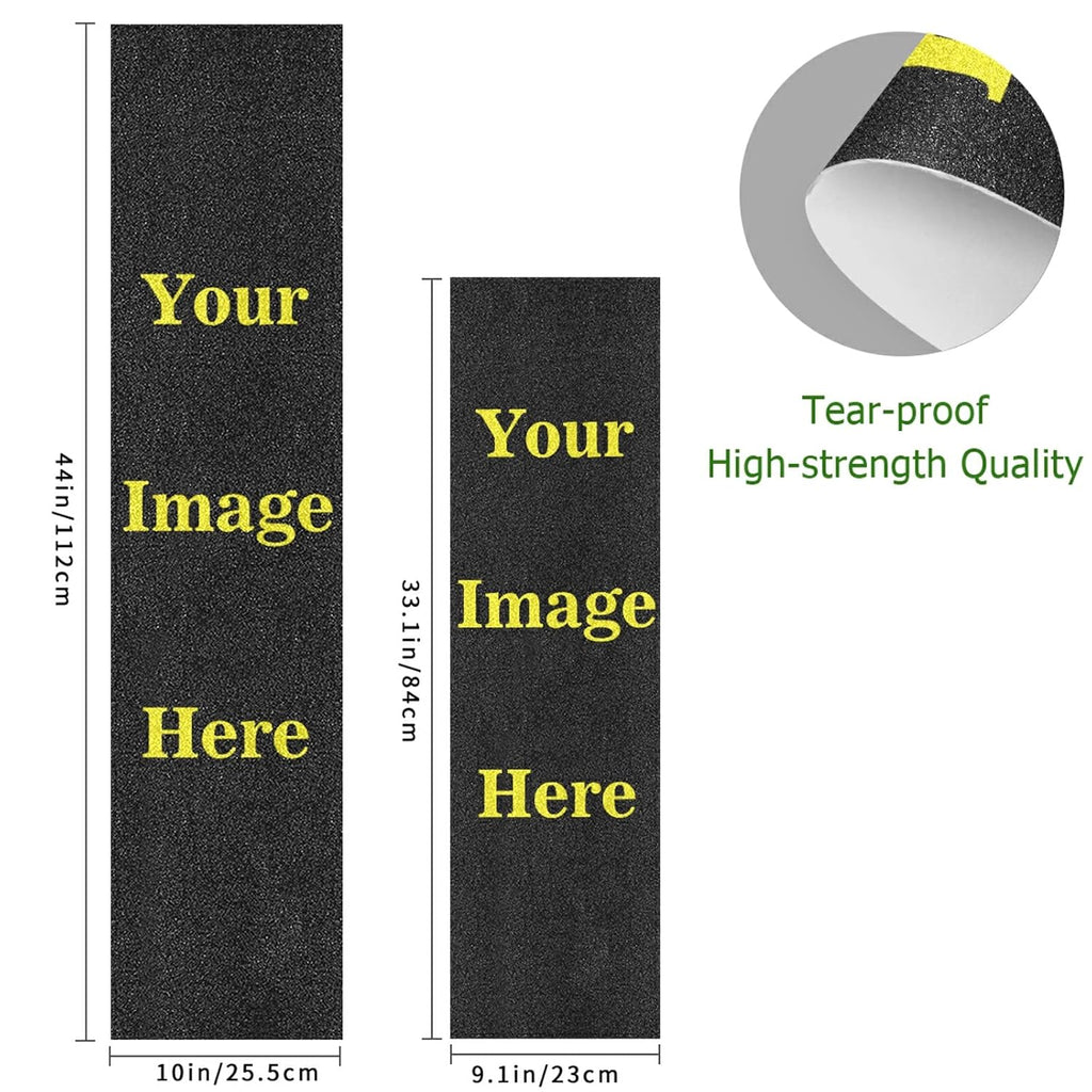 Custom Grip Tape for Skateboard Personalized Anime Grip Tape Design Non-Slip Sandpaper Griptape Sheets 33"x9"