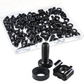 M6 Cage Nuts and Rack Screws Kit, 10-Pack, Rack Mount Cage Nuts