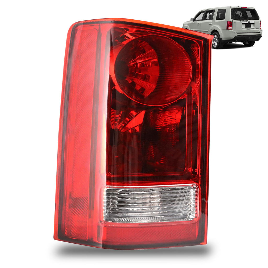 Tail Light Compatible With 2009-2015 Honda Pilot Driver Side